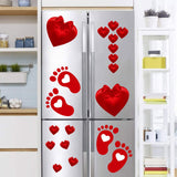 Maxbell 8x Valentine'S Day Window Clings Window Stickers for Party Decor Ornaments