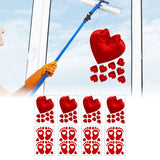 Maxbell 8x Valentine'S Day Window Clings Window Stickers for Party Decor Ornaments