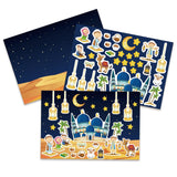 Maxbell Make A Ramadan Scene Sticker Eid Mubarak Stickers Ornament Game for Kids