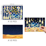 Maxbell Make A Ramadan Scene Sticker Eid Mubarak Stickers Ornament Game for Kids