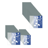 Maxbell Sun Print Paper Solar Drawing Paper Cyanotype Paper for Kids Adults 32Pcs