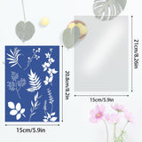Maxbell Sun Print Paper Solar Drawing Paper Cyanotype Paper for Kids Adults 18pcsA4 and 18pcsA5