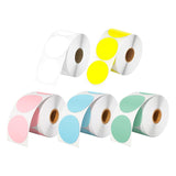 Maxbell Hermals Label Sticker Roll 5cm Adhesive Envelope Seal for Kitchen Wedding white