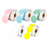 Maxbell Hermals Label Sticker Roll 5cm Adhesive Envelope Seal for Kitchen Wedding white