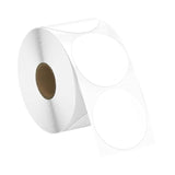 Maxbell Hermals Label Sticker Roll 5cm Adhesive Envelope Seal for Kitchen Wedding white