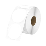 Maxbell Hermals Label Sticker Roll 5cm Adhesive Envelope Seal for Kitchen Wedding white