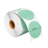 Maxbell Hermals Label Sticker Roll 5cm Adhesive Envelope Seal for Kitchen Wedding green