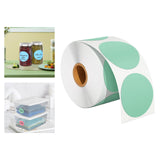 Maxbell Hermals Label Sticker Roll 5cm Adhesive Envelope Seal for Kitchen Wedding green