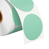 Maxbell Hermals Label Sticker Roll 5cm Adhesive Envelope Seal for Kitchen Wedding green