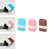 Maxbell Stamp Roller Privacy Seal Coverage Stamp Information Document Security Blue