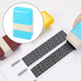 Maxbell Stamp Roller Privacy Seal Coverage Stamp Information Document Security Blue