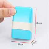Maxbell Stamp Roller Privacy Seal Coverage Stamp Information Document Security Blue