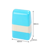 Maxbell Stamp Roller Privacy Seal Coverage Stamp Information Document Security Blue