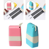 Maxbell Stamp Roller Privacy Seal Home Multifunction Protect Office Tools Rolling Pink