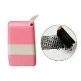 Maxbell Stamp Roller Privacy Seal Home Multifunction Protect Office Tools Rolling Pink