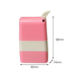 Maxbell Stamp Roller Privacy Seal Home Multifunction Protect Office Tools Rolling Pink