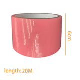 Maxbell Creative Sticky Ball Tape Making Ball Craft Birthday Gifts Supplies 20M Pink