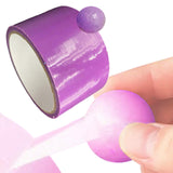 Maxbell Creative Sticky Ball Tape Making Ball Craft Birthday Gifts Supplies 20M Violet