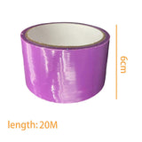 Maxbell Creative Sticky Ball Tape Making Ball Craft Birthday Gifts Supplies 20M Violet