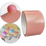 Maxbell Sticky Ball Tape Sensory Toy Creative Decorative DIY for Children Party Pink