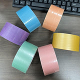 Maxbell Sticky Ball Tape Sensory Toy Creative Decorative DIY for Children Party Orange
