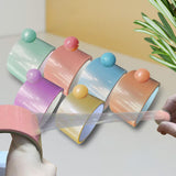 Maxbell Sticky Ball Tape Sensory Toy Creative Decorative DIY for Children Party Purple