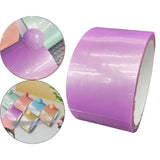 Maxbell Sticky Ball Tape Sensory Toy Creative Decorative DIY for Children Party Purple