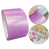 Maxbell Sticky Ball Tape Sensory Toy Creative Decorative DIY for Children Party Purple