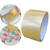 Maxbell Sticky Ball Tape Sensory Toy Creative Decorative DIY for Children Party Yellow