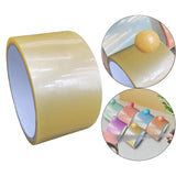 Maxbell Sticky Ball Tape Sensory Toy Creative Decorative DIY for Children Party Yellow