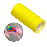 Maxbell 5 Pieces Sticky Ball Tapes DIY Crafts Supplies Sensory Toy for Kids yellow
