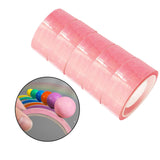 Maxbell 5 Pieces Sticky Ball Tapes DIY Crafts Supplies Sensory Toy for Kids pink