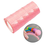 Maxbell 5 Pieces Sticky Ball Tapes DIY Crafts Supplies Sensory Toy for Kids pink