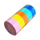 Maxbell 5 Pieces Sticky Ball Tapes DIY Crafts Supplies Sensory Toy for Kids colorful