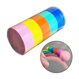 Maxbell 5 Pieces Sticky Ball Tapes DIY Crafts Supplies Sensory Toy for Kids colorful