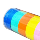 Maxbell 5 Pieces Sticky Ball Tapes DIY Crafts Supplies Sensory Toy for Kids colorful
