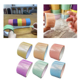 Maxbell Sticky Ball Rolling Tape Decorative Funny for Children Adults Birthday Gift Yellow