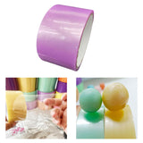 Maxbell Sticky Ball Rolling Tape Decorative Funny for Children Adults Birthday Gift Purple