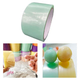 Maxbell Sticky Ball Rolling Tape Decorative Funny for Children Adults Birthday Gift Green