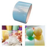 Maxbell Sticky Ball Rolling Tape Decorative Funny for Children Adults Birthday Gift Blue