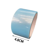 Maxbell Sticky Ball Rolling Tape Decorative Funny for Children Adults Birthday Gift Blue