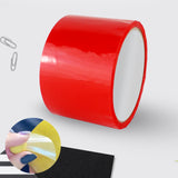 Maxbell Sticky Ball Rolling Tape Decorative Accessory Relaxing for Kids Home Adult Red