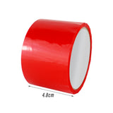 Maxbell Sticky Ball Rolling Tape Decorative Accessory Relaxing for Kids Home Adult Red