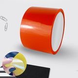 Maxbell Sticky Ball Rolling Tape Decorative Accessory Relaxing for Kids Home Adult Orange