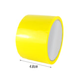 Maxbell Sticky Ball Rolling Tape Decorative Accessory Relaxing for Kids Home Adult Yellow