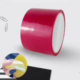 Maxbell Sticky Ball Rolling Tape Decorative Accessory Relaxing for Kids Home Adult Light Red