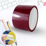 Maxbell Sticky Ball Rolling Tape Decorative Accessory Relaxing for Kids Home Adult Deep Red