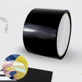 Maxbell Sticky Ball Rolling Tape Decorative Accessory Relaxing for Kids Home Adult Black