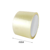 Maxbell Sticky Ball Rolling Tape Decorative Accessory Relaxing for Kids Home Adult Clear