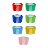 Maxbell 30M Sticky Ball Rolling Tape Crafts Relaxing Decorative for Kids Adult Home Red